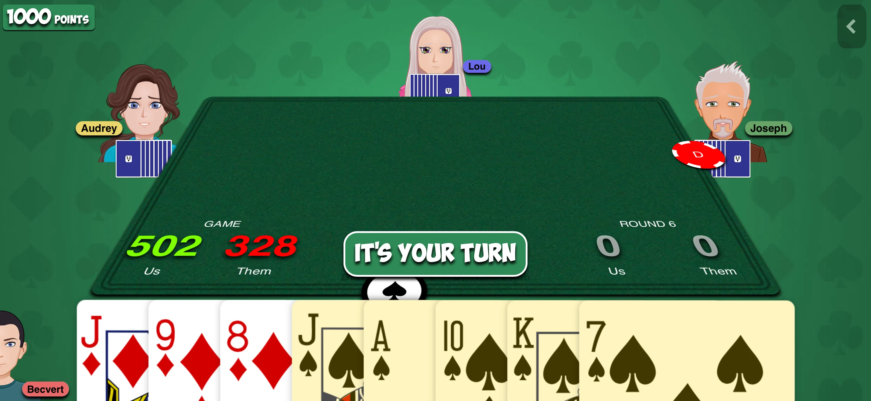 Belote-Rebelote screenshot