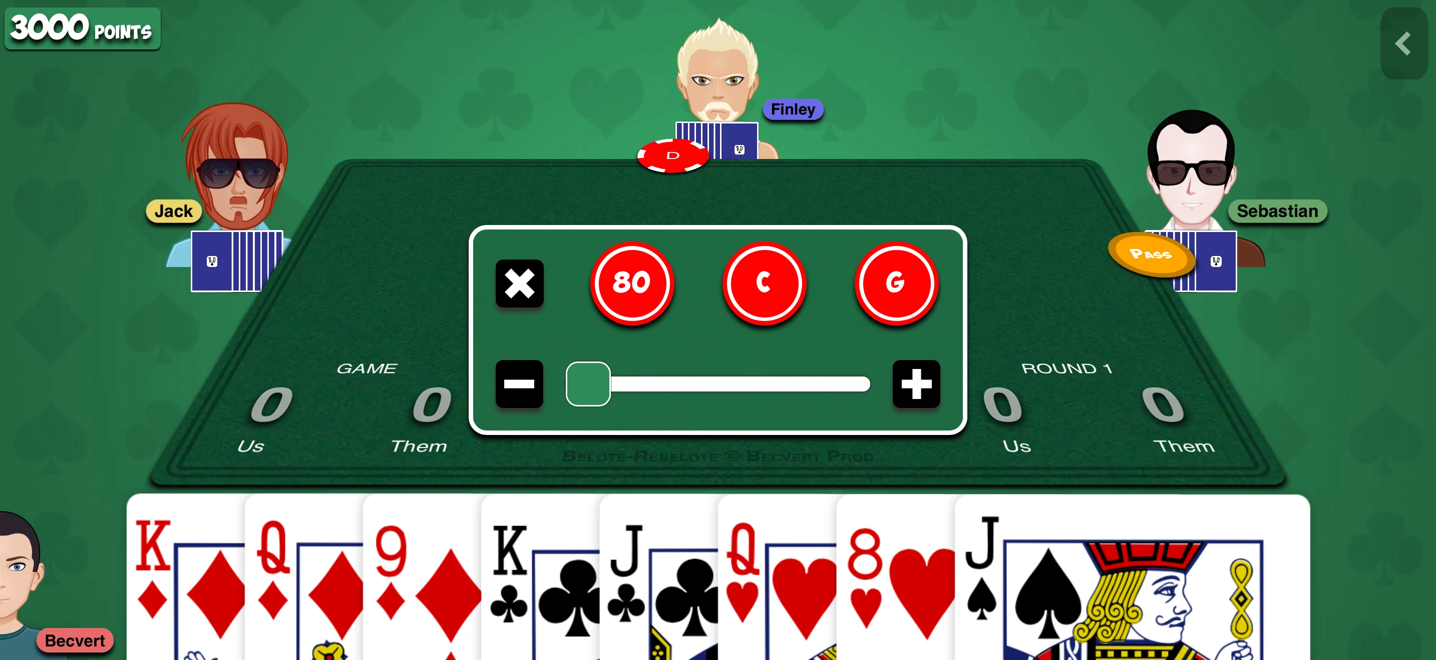 Belote-Rebelote screenshot