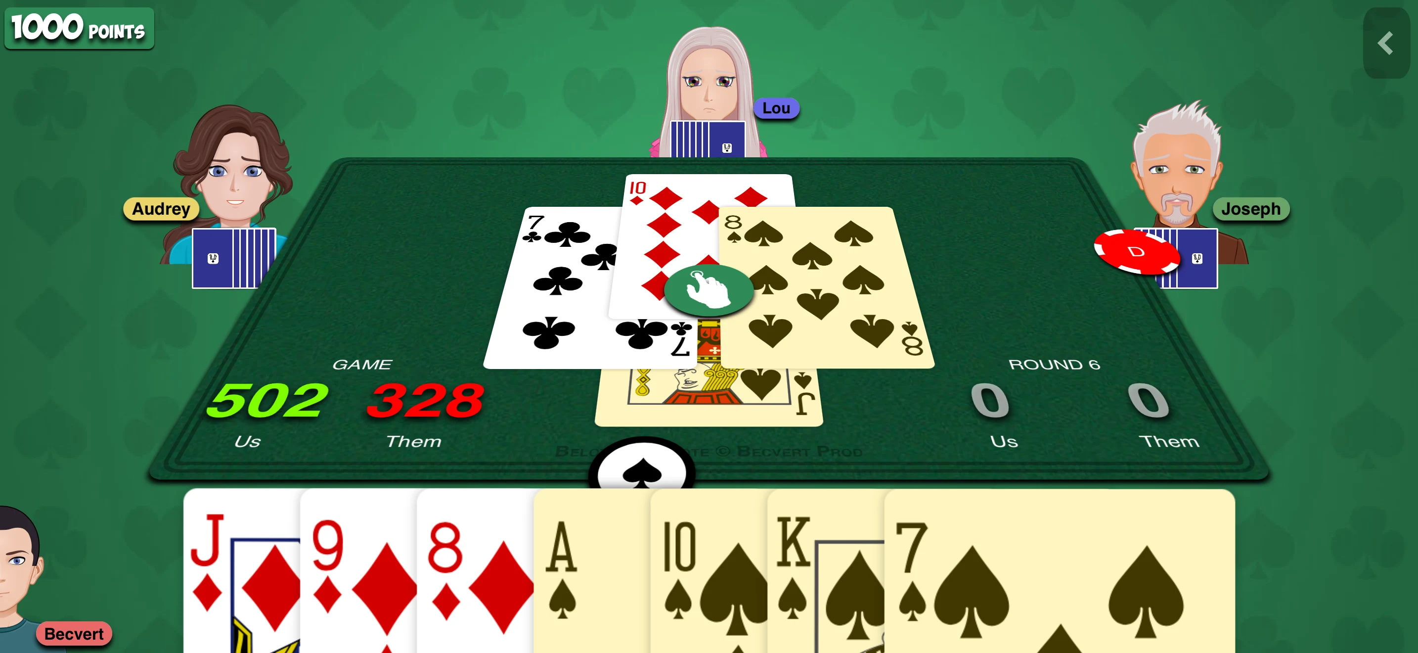 Belote-Rebelote screenshot