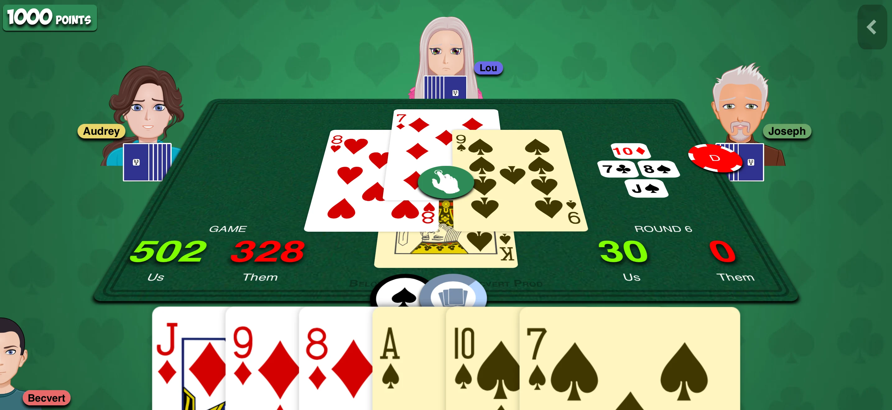 Belote-Rebelote screenshot